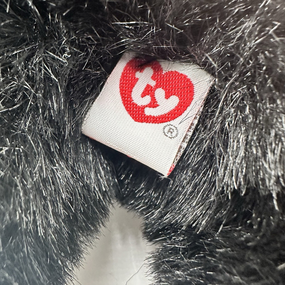 TY BABY PAWS BEAR 1996 12" Brown Grizzly Retired Vintage Stuffed Plush - Picture 11 of 12